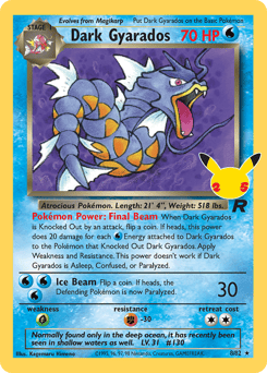 Dark Gyarados – Classic Collection – Celebrations: Classic Collection