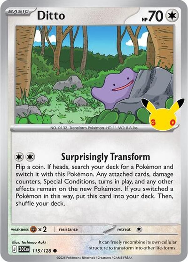 Ditto #115 – Common – 30th Celebration