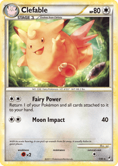 Clefable – Rare Holo