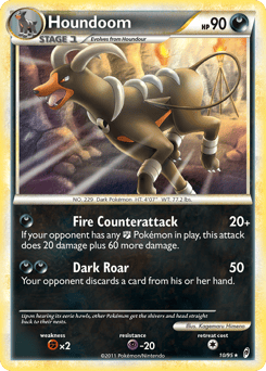 Houndoom – Rare Holo
