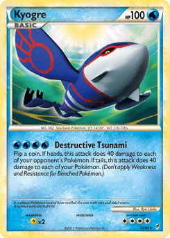 Kyogre – Rare Holo