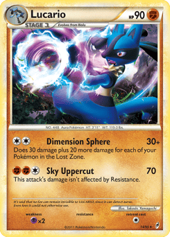 Lucario – Rare Holo