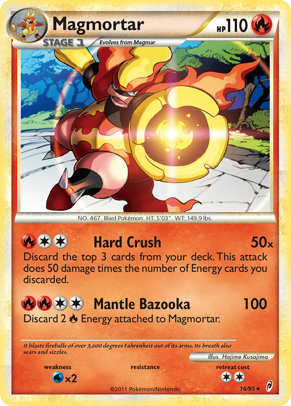 Magmortar – Rare Holo – Call of Legends