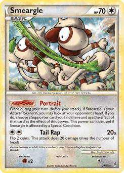Smeargle – Rare Holo