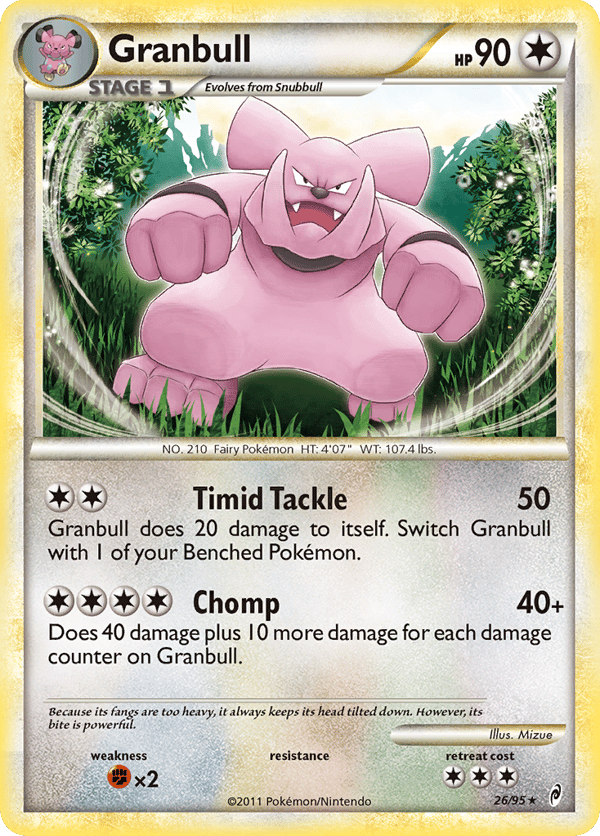 Granbull – Rare – Call of Legends