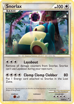 Snorlax – Rare – Call of Legends