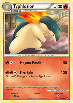Typhlosion – Rare