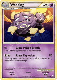 Weezing – Rare – Call of Legends