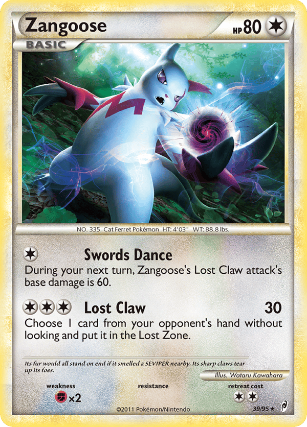 Zangoose – Call of Legends