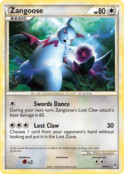 Zangoose – Rare