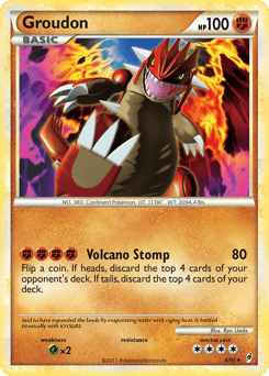 Groudon – Rare Holo