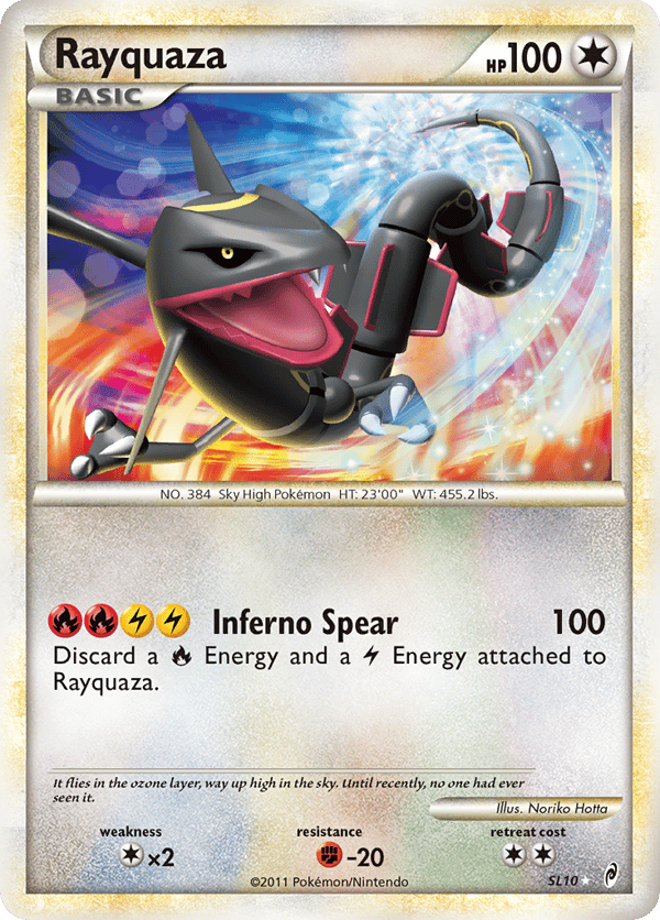 Rayquaza – Rare Holo – Call of Legends