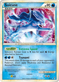 Suicune – Rare Holo