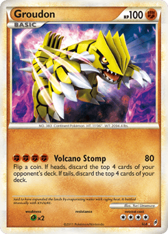 Groudon – Rare Holo