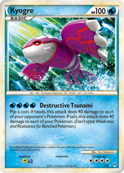 Kyogre – Rare Holo