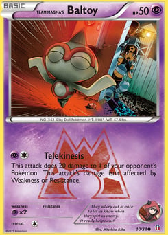 Team Magma's Baltoy – Common