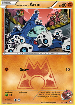 Team Magma's Aron – Common