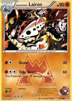 Team Magma's Lairon – Common