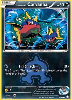 Team Aqua's Carvanha – Common