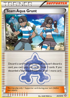 Team Aqua Grunt – Uncommon
