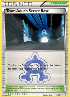 Team Aqua's Secret Base – Uncommon