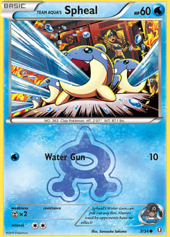 Team Aqua's Spheal – Common
