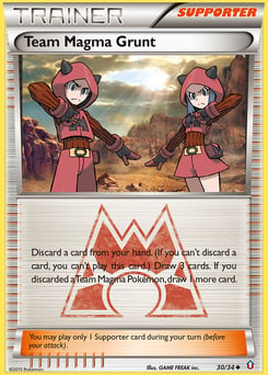 Team Magma Grunt – Uncommon