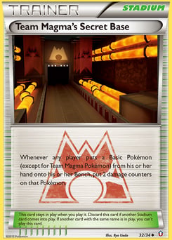 Team Magma's Secret Base – Uncommon