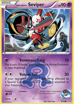 Team Aqua's Seviper – Common