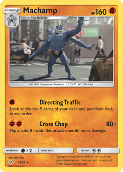 Machamp – Rare – Detective Pikachu