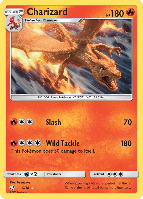 Charizard – Rare Ultra – Detective Pikachu