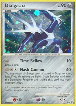 Dialga – Rare Holo – Diamond & Pearl