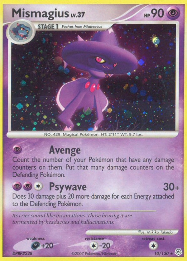 Mismagius – Diamond & Pearl
