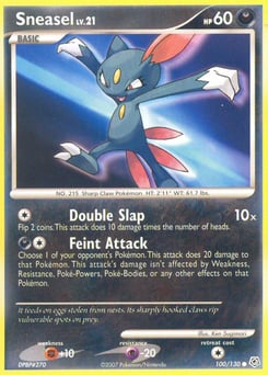 Sneasel – Common – Diamond & Pearl