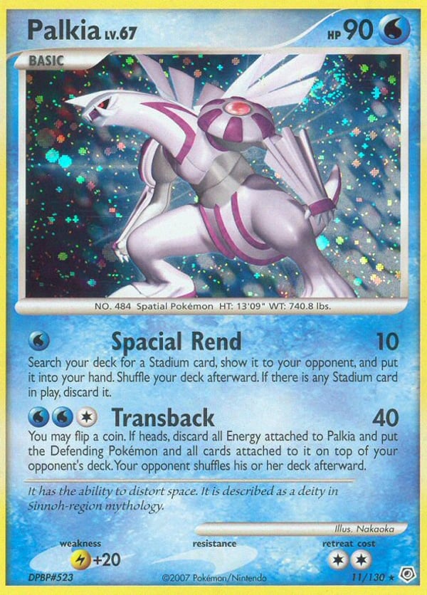 Palkia – Rare Holo – Diamond & Pearl