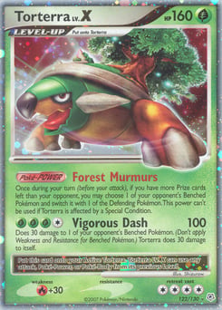 Torterra LV.X – Rare Holo LV.X – Diamond & Pearl