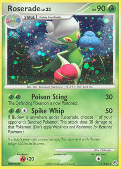 Roserade – Rare Holo – Diamond & Pearl