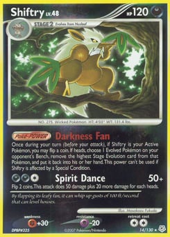 Shiftry – Rare Holo – Diamond & Pearl