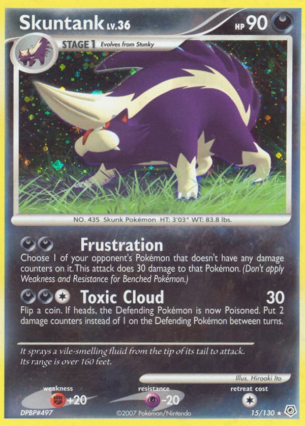 Skuntank – Rare Holo – Diamond & Pearl