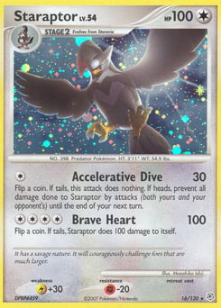 Staraptor – Rare Holo – Diamond & Pearl