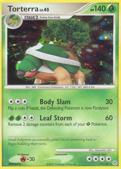 Torterra – Rare Holo – Diamond & Pearl
