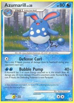 Azumarill – Rare – Diamond & Pearl