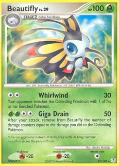 Beautifly – Rare – Diamond & Pearl