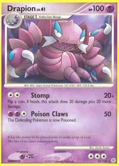 Drapion – Rare – Diamond & Pearl