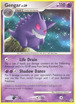 Gengar – Rare – Diamond & Pearl