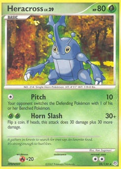 Heracross – Rare – Diamond & Pearl