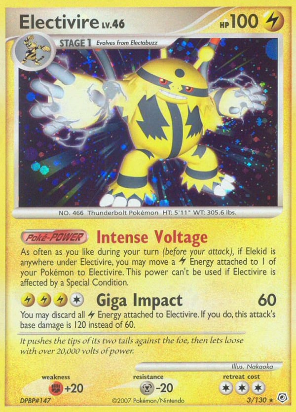 Electivire – Diamond & Pearl