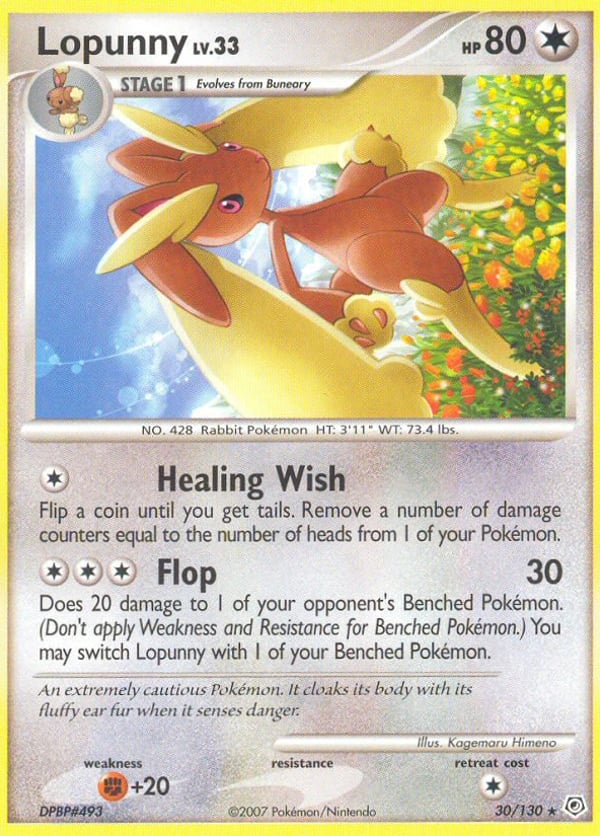 Lopunny – Diamond & Pearl