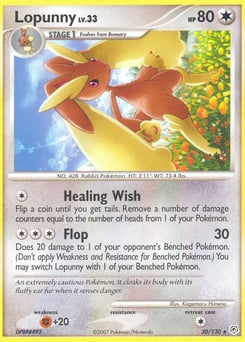 Lopunny – Rare – Diamond & Pearl