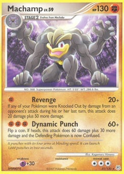 Machamp – Rare – Diamond & Pearl